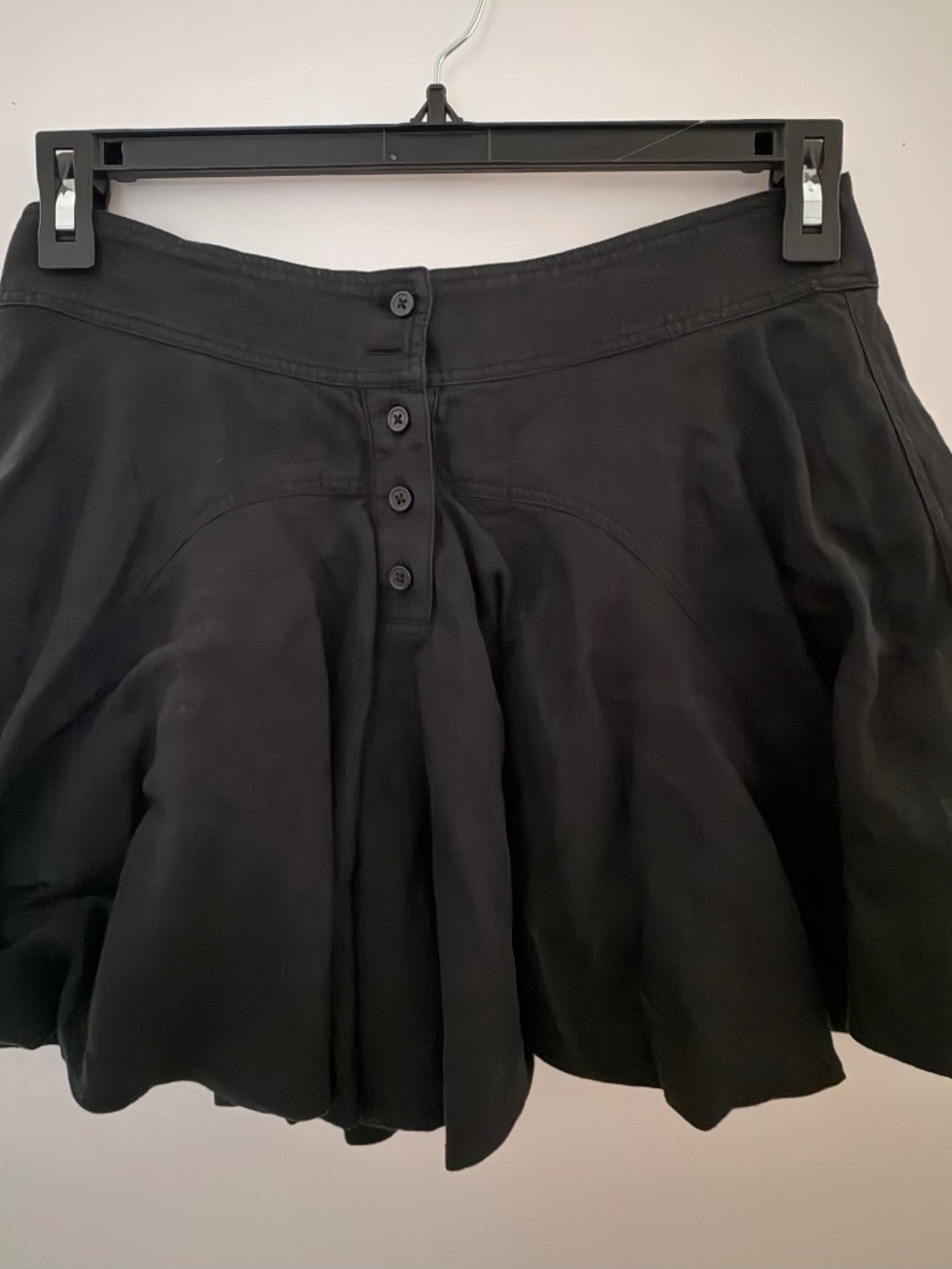J.Crew Black 100% Linen Skirt - Size 6